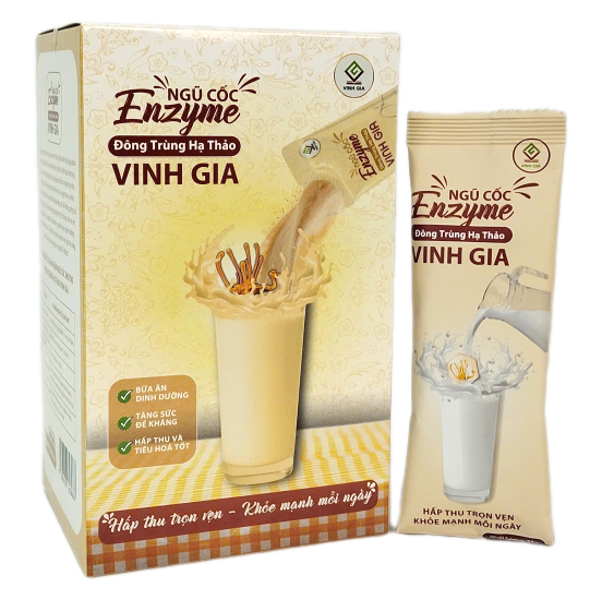 Ngũ cốc Enzyme Đông trùng hạ thảo Vinh Gia